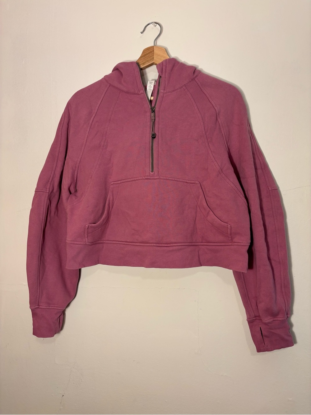 lululemon athletica Cropped Half-Zip Hoodie